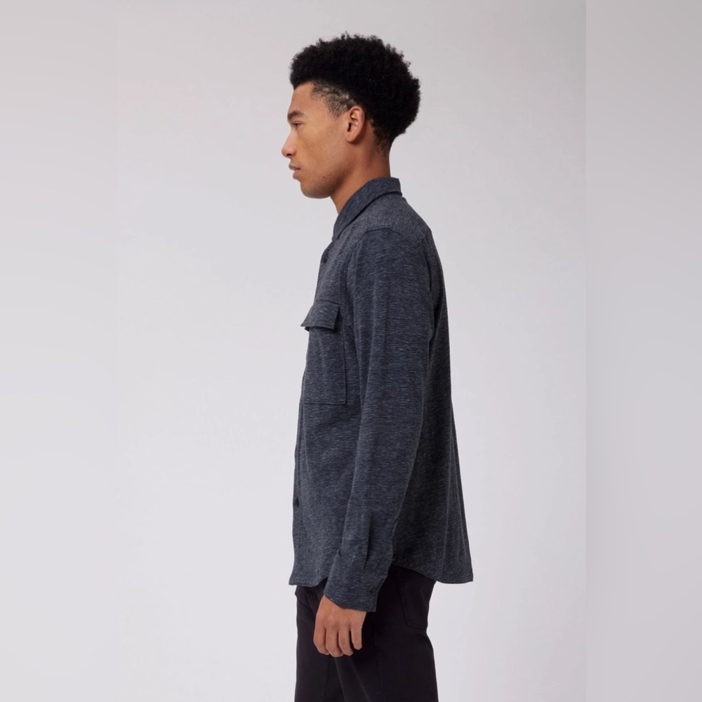 Good Man Brand star flex heather stadium shirt jacket - Picture 2 of 9